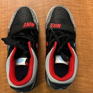 Nike Black and Red Athletic Shoes